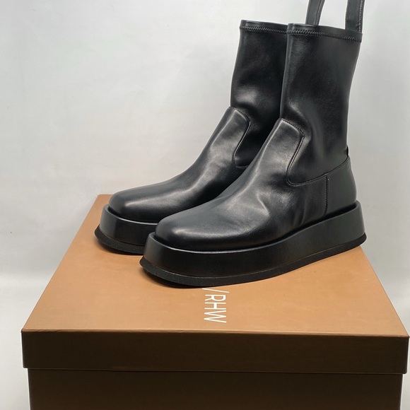 GIA BORGHINI Rosie platform ankle boots size 37 - Picture 10 of 12